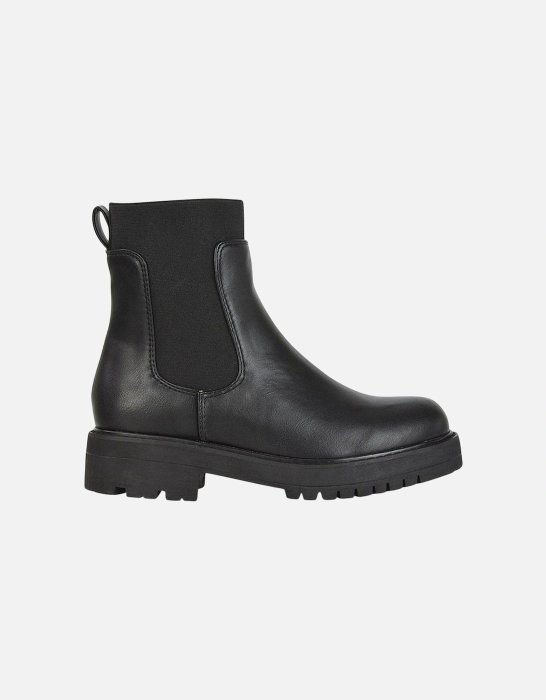 Womens/Ladies Karev Chunky Ankle Chelsea Boots