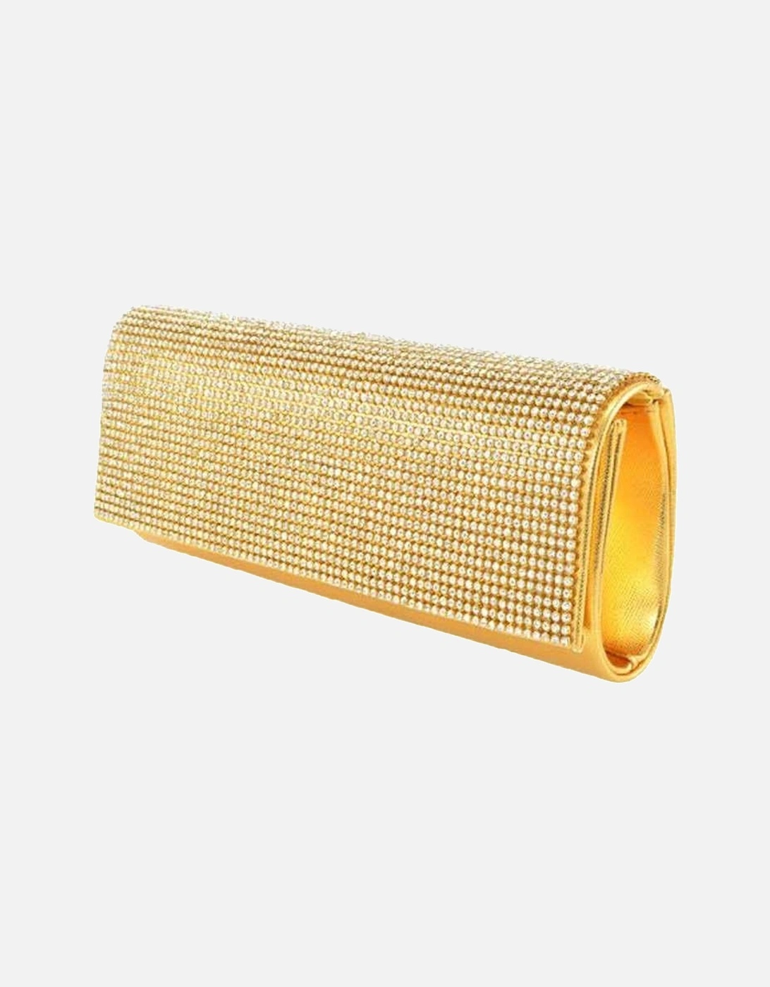 Rhinestone Chain Strap Clutch Bag