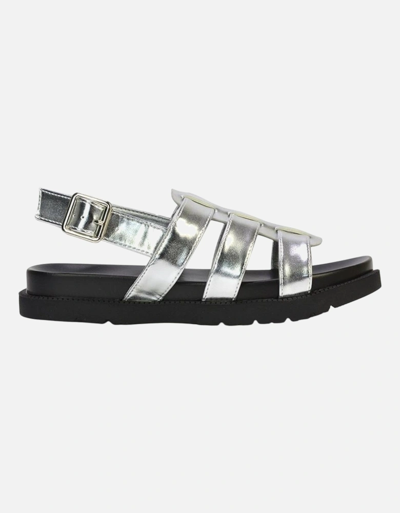 Womens/Ladies Gayna Strappy Sling Back Sandals