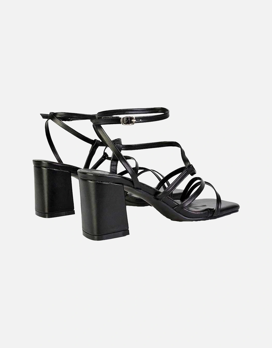 Womens/Ladies Jesy Crossover Square Toe Sandals