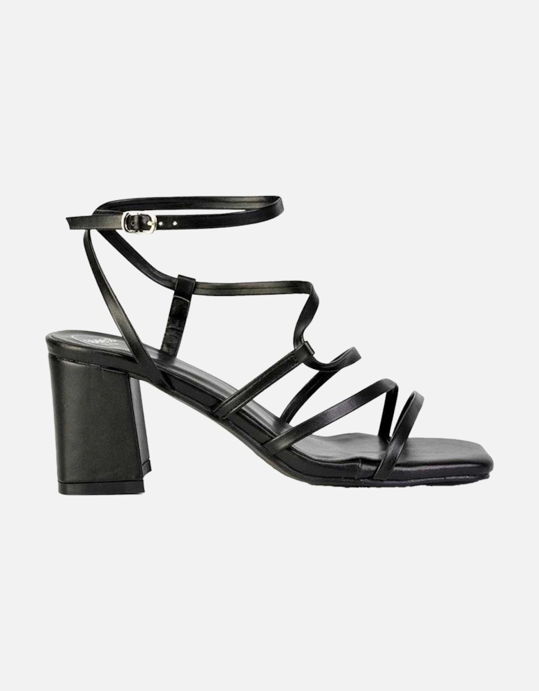 Womens/Ladies Jesy Crossover Square Toe Sandals