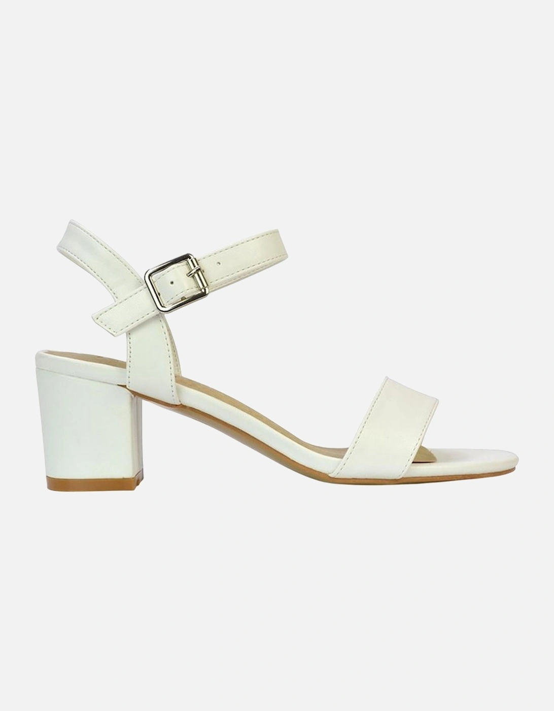 Womens/Ladies Jessica Strappy Medium Block Heel Sandals