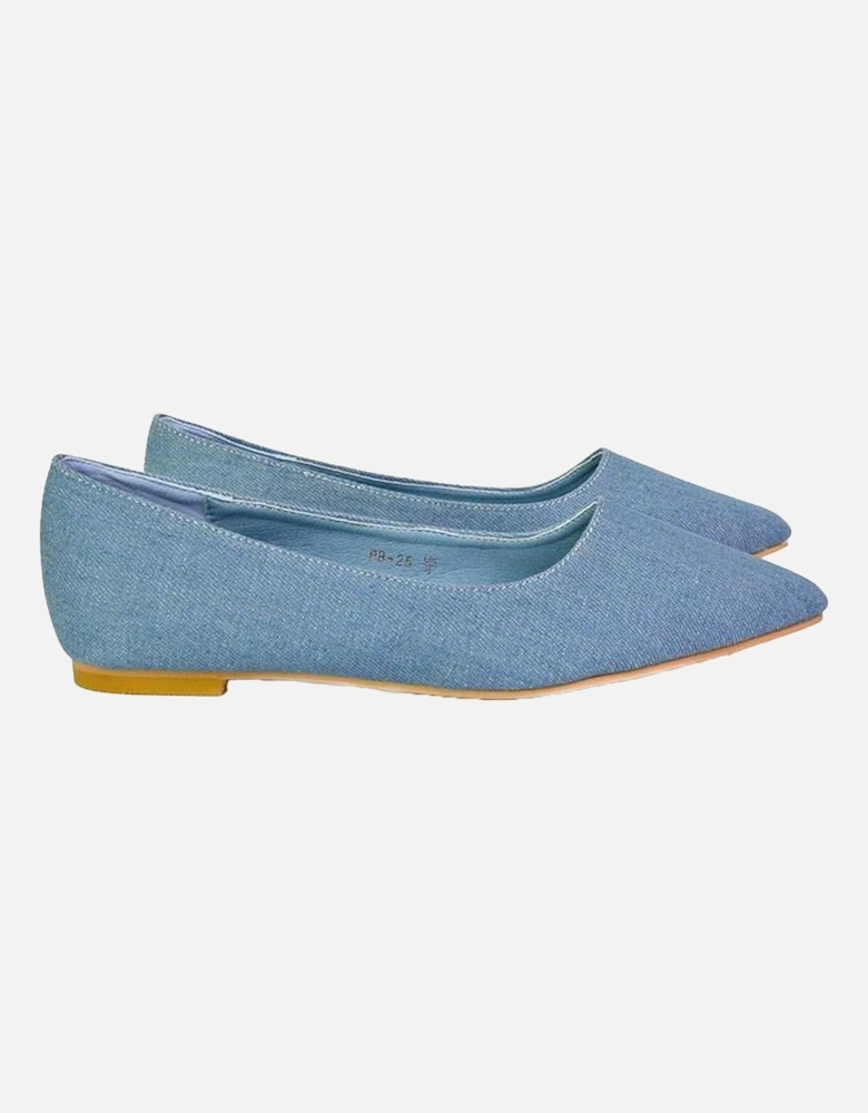 Womens/Ladies Bubbles Bubbles Slip-on Flat Ballerina Flats