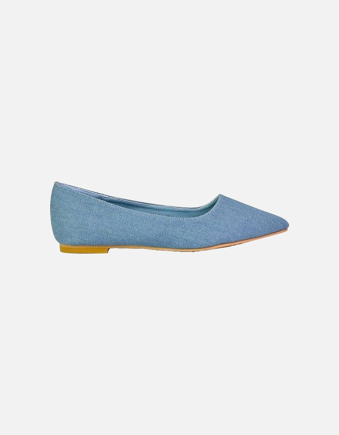 Women's XY London Womens/Ladies Bubbles Bubbles Slip-on Flat Ballerina Flats - Blue - Size: 7