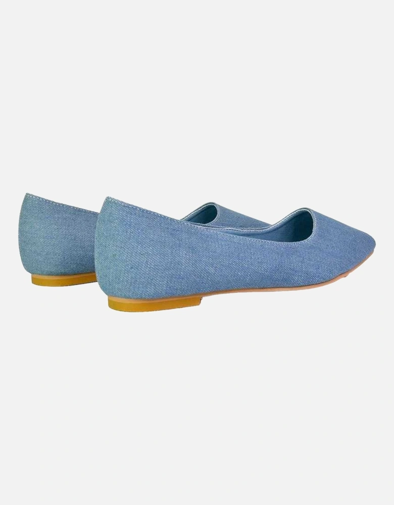 Womens/Ladies Bubbles Bubbles Slip-on Flat Ballerina Flats