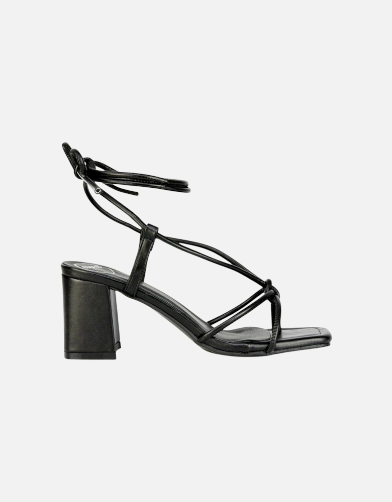 Womens/Ladies Mackenzie Lace Up Block Heel Sandals