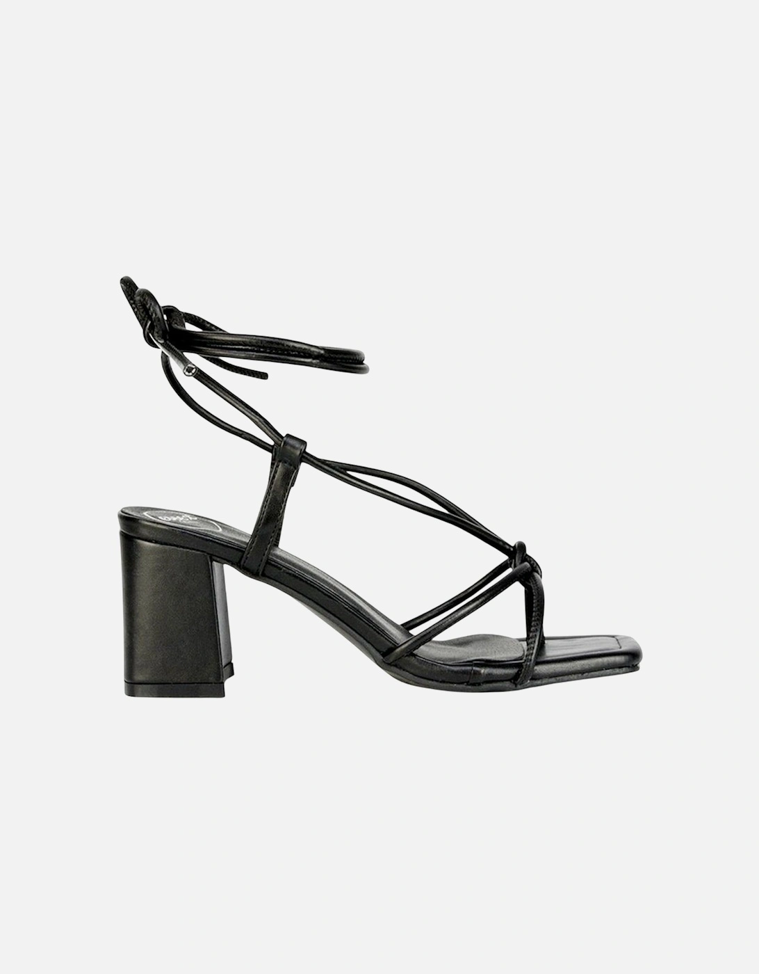 Womens/Ladies Mackenzie Lace Up Block Heel Sandals