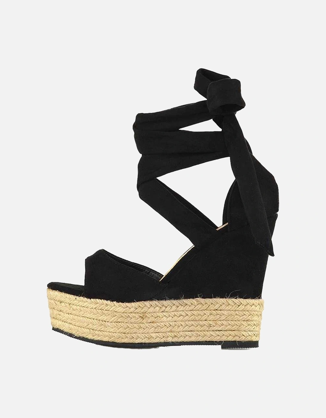 Womens/Ladies Sansa Platform Wedge Sandals