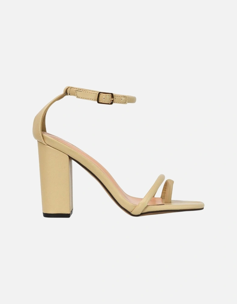 Womens/Ladies Liana Strappy High Block Heel Sandals