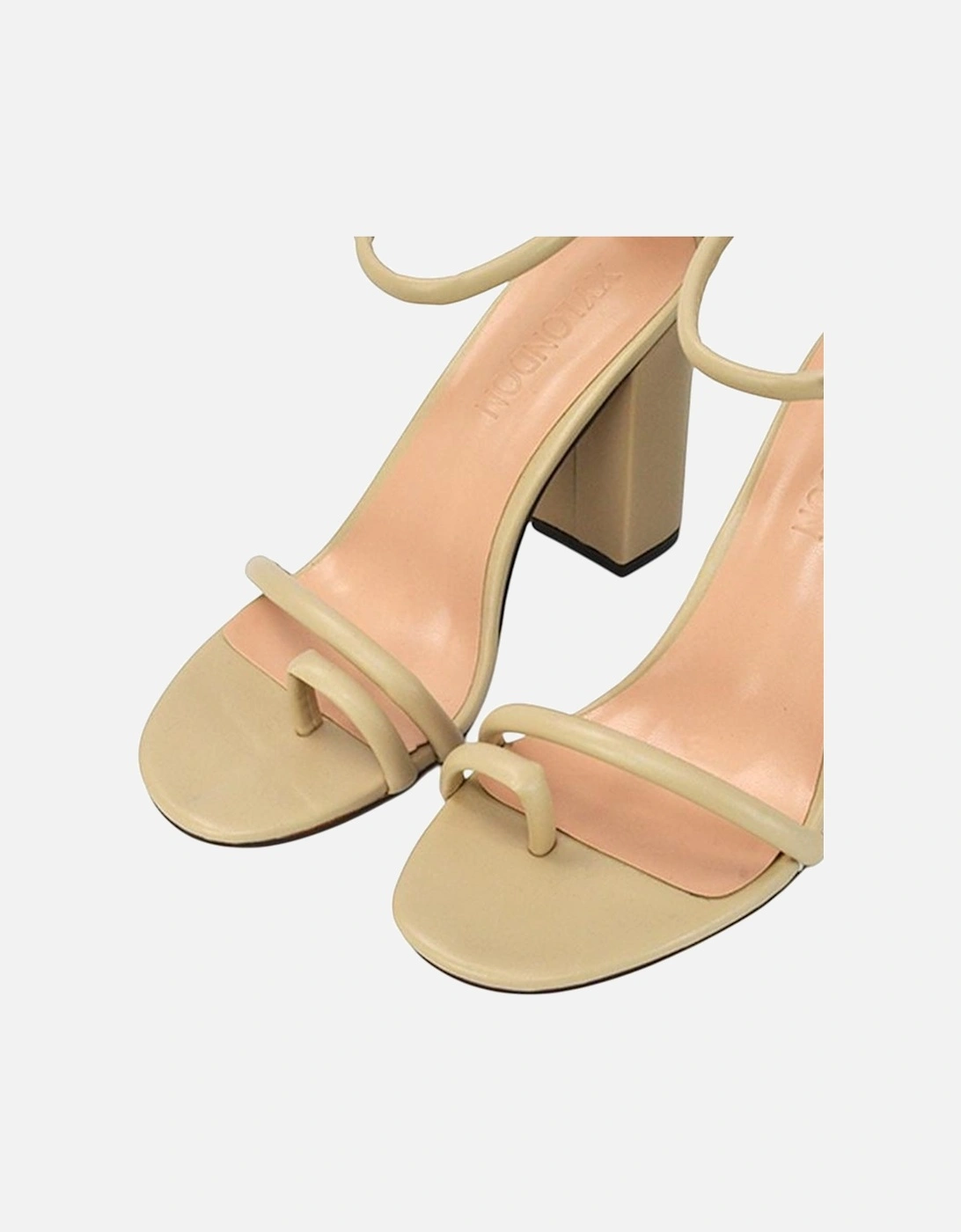 Womens/Ladies Liana Strappy High Block Heel Sandals