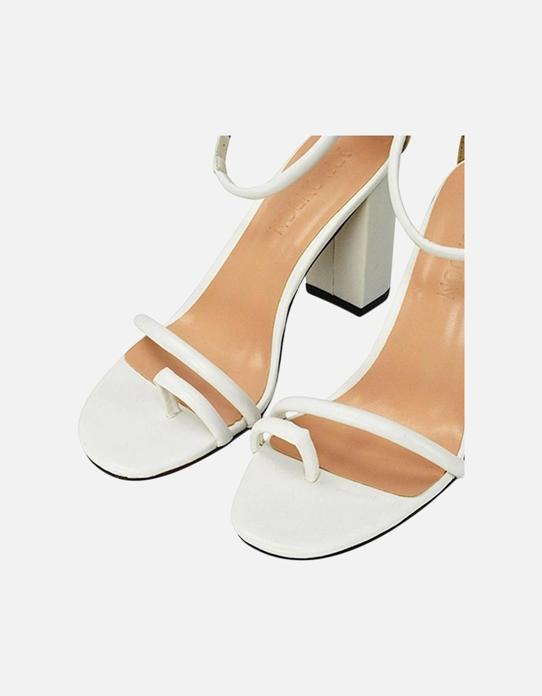 Womens/Ladies Liana Strappy High Block Heel Sandals