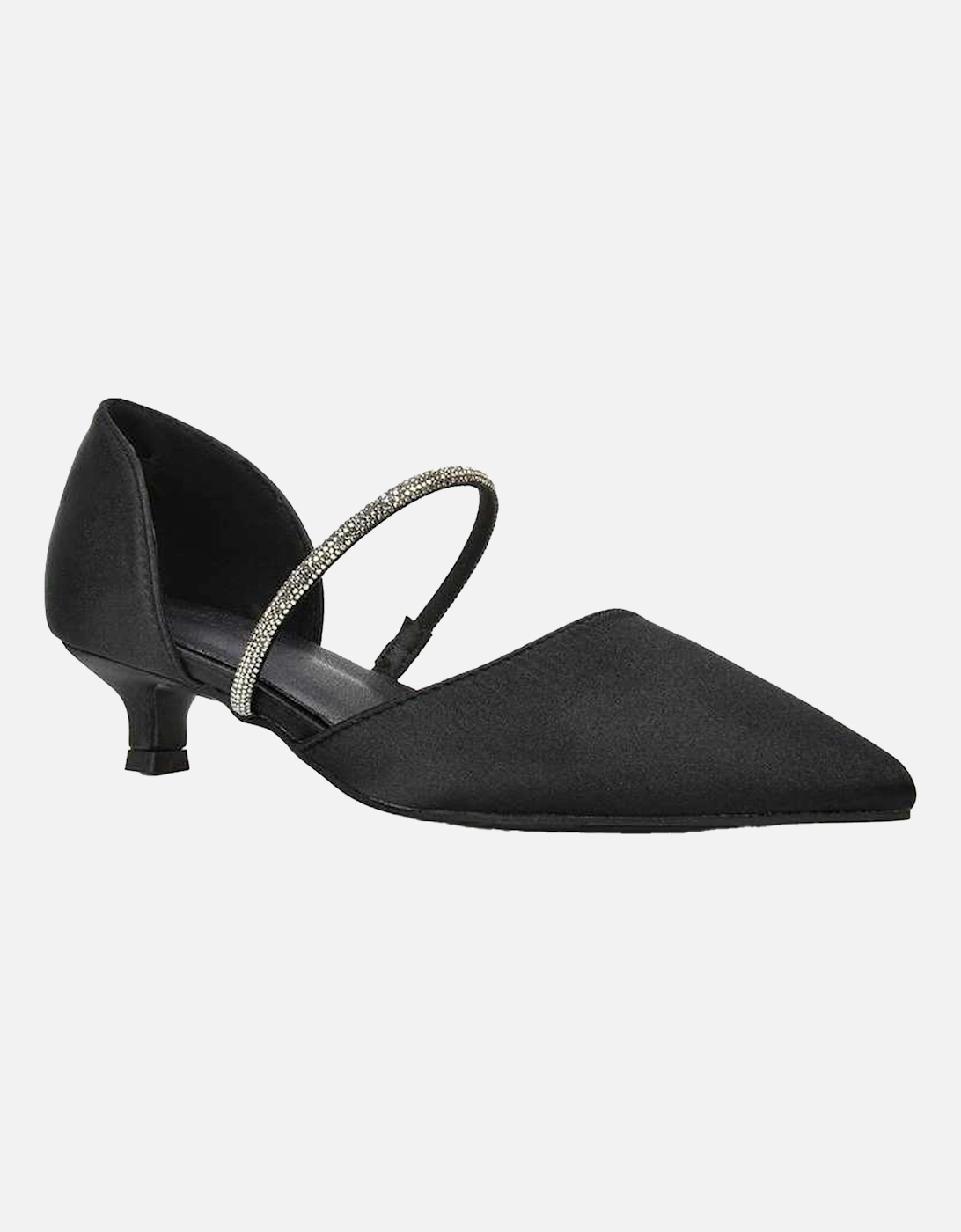 Womens/Ladies Laura Pointed Kitten Heel Court Shoes, 6 of 5