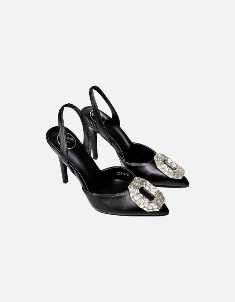 Womens/Ladies Issy Sling Back High Stiletto Heel Court Shoes