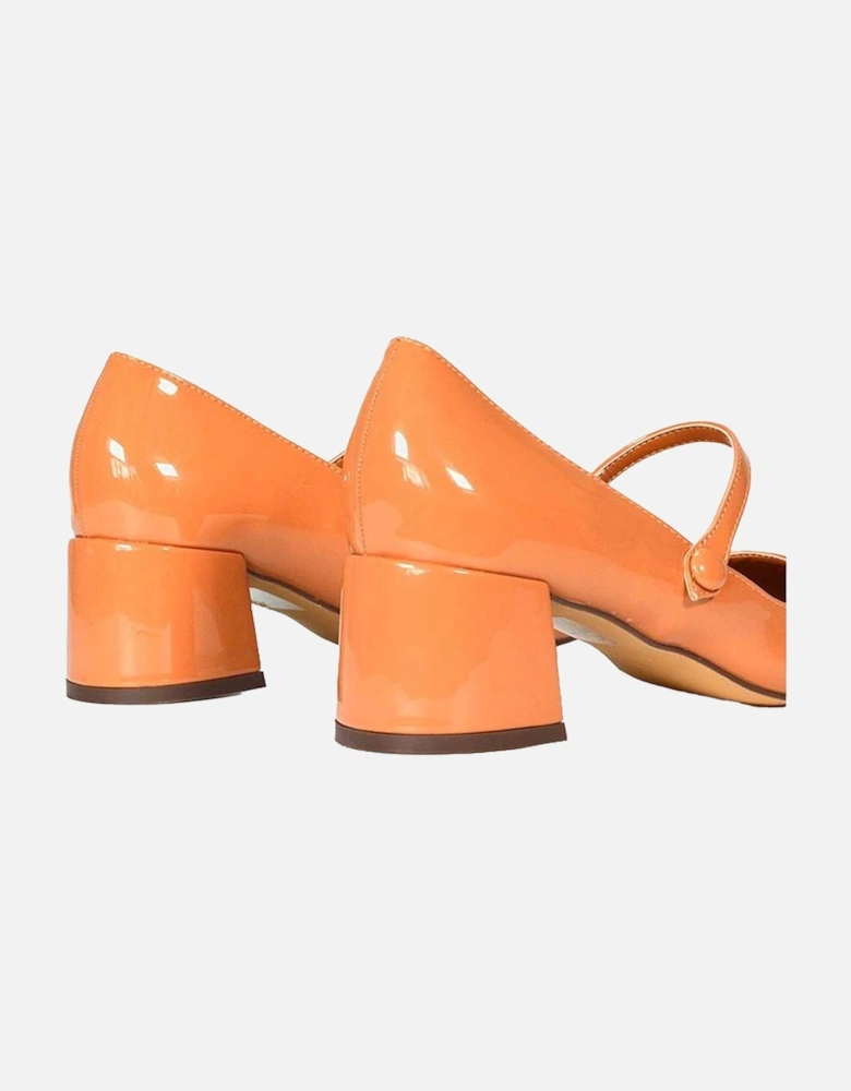 Womens/Ladies Leneka Slip-on Low Block Heel Court Shoes