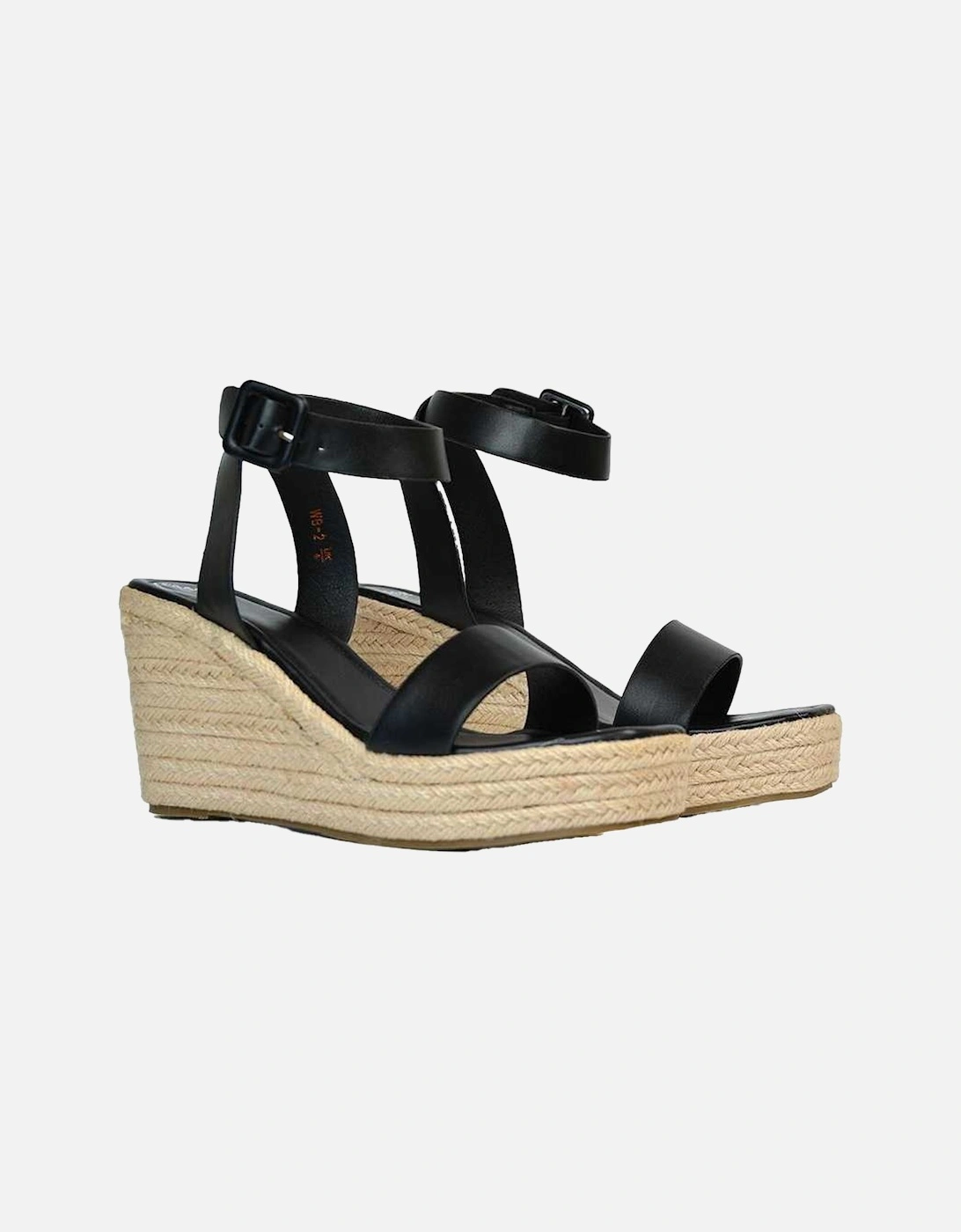Womens/Ladies Linda Strappy Platform Heel Wedge Sandals