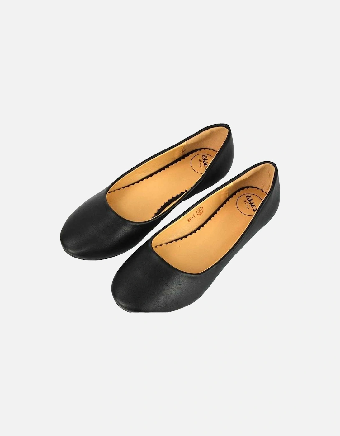 Womens/Ladies Maleficent Slip-on Ballerina Flats