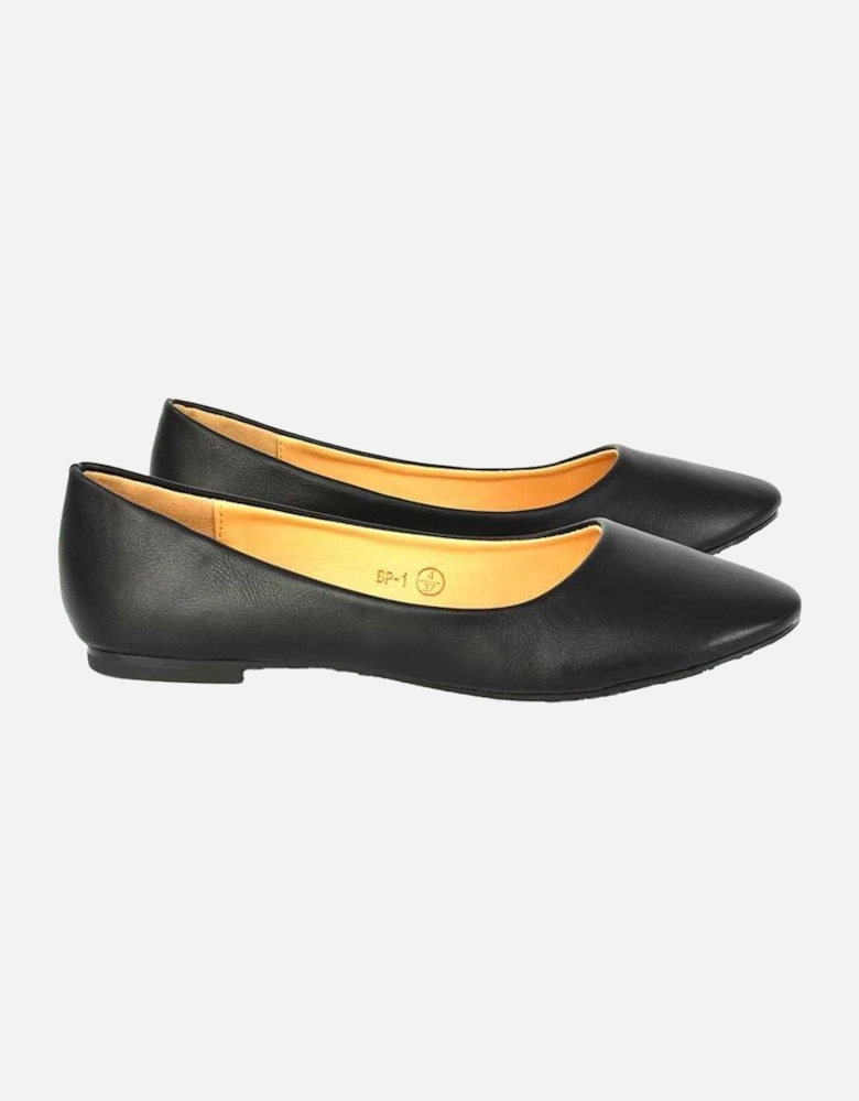 Womens/Ladies Maleficent Slip-on Ballerina Flats
