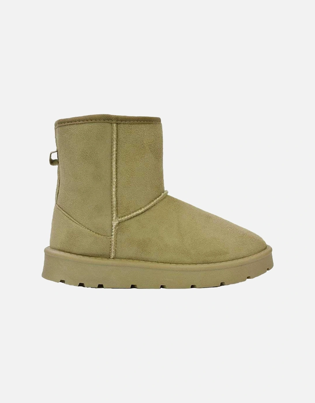 Womens/Ladies Junie Faux Fur Lined Classic Flat Ankle Boots