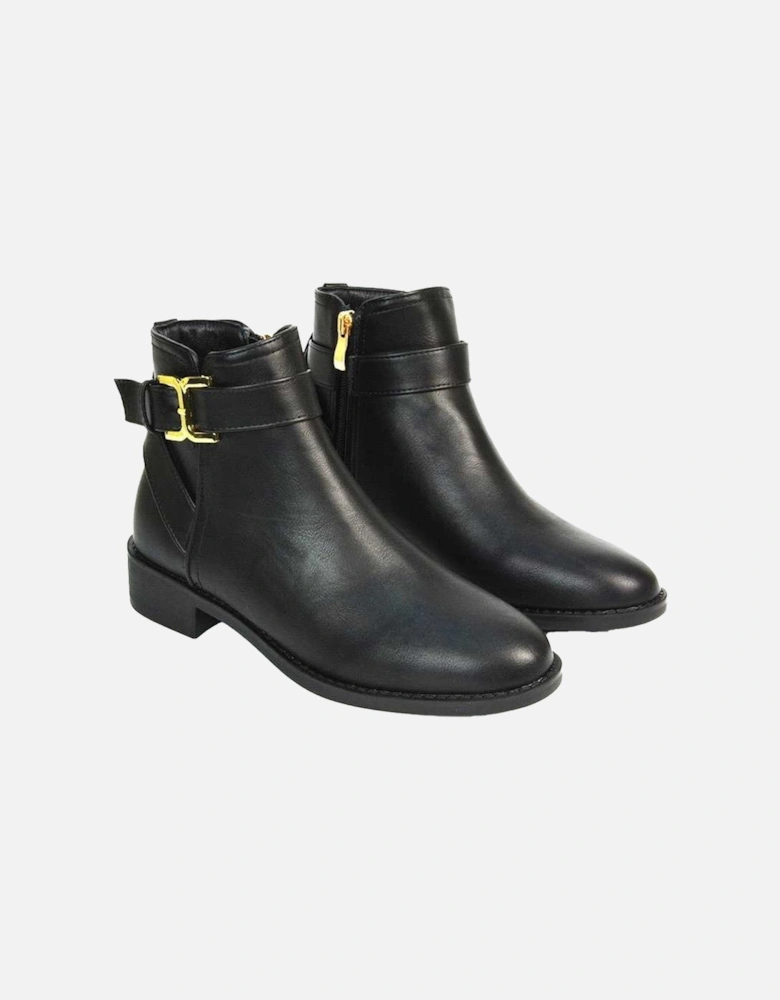 Womens/Ladies Shyla Side Zip Chelsea Boots