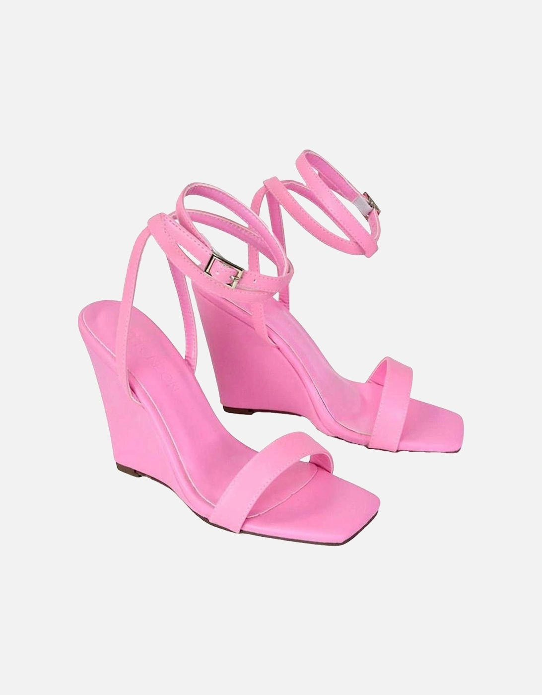 Womens/Ladies Collins Strappy Wedge Sandals