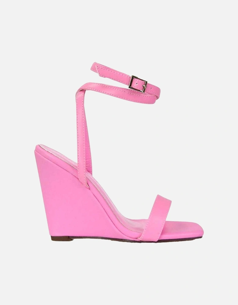 Womens/Ladies Collins Strappy Wedge Sandals