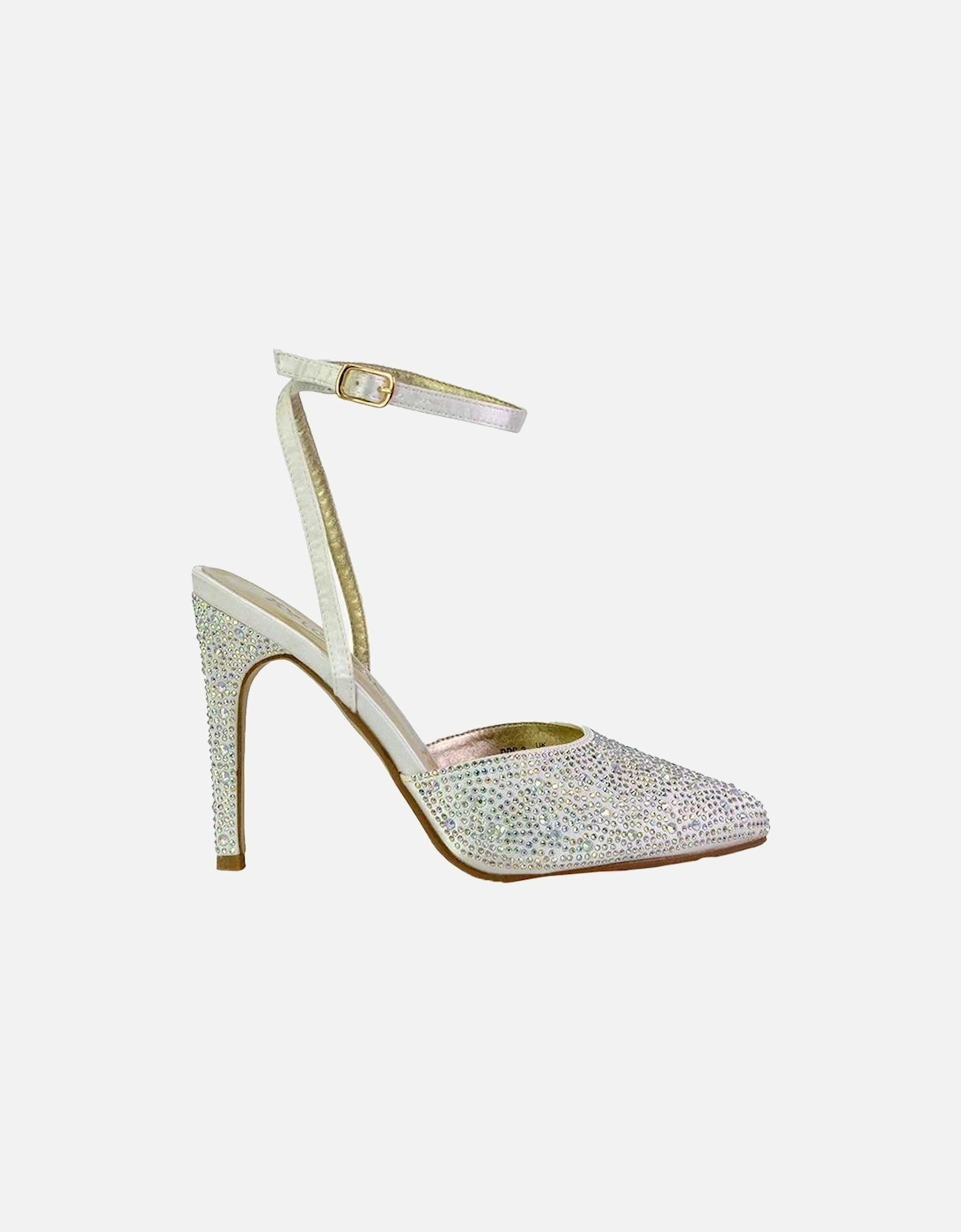 Womens/Ladies Indyah Diamante Court Shoes, 5 of 4