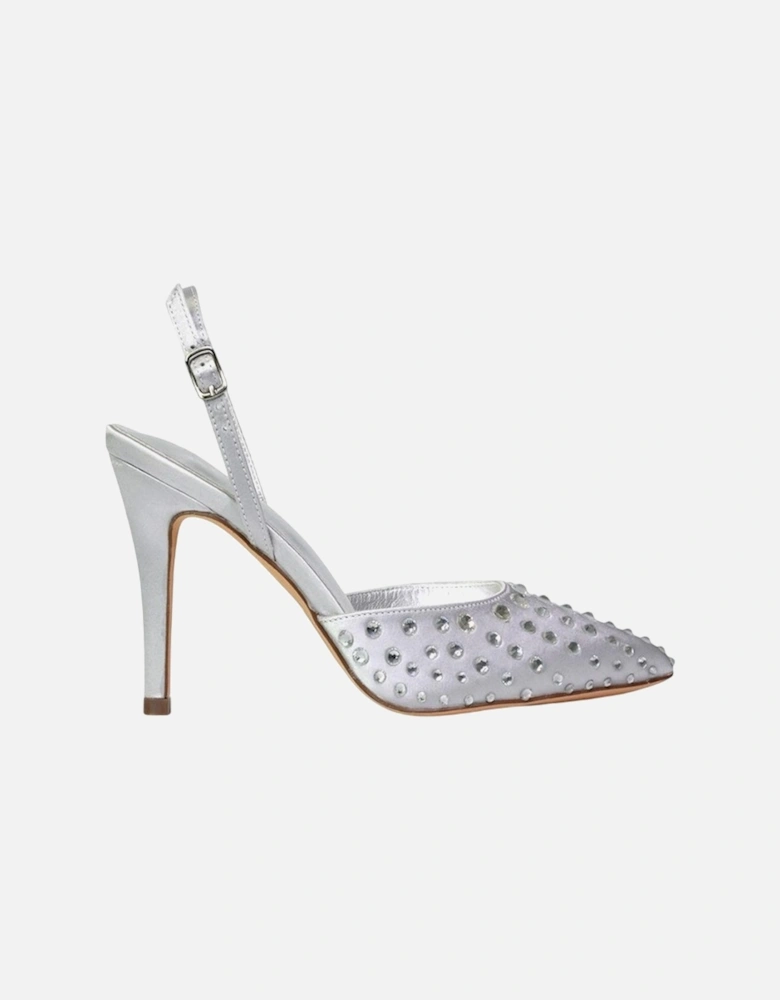 Womens/Ladies Shelly Pointed Bridal High Heels