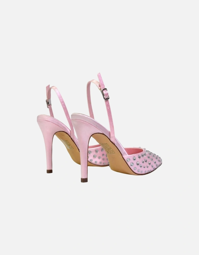 Womens/Ladies Shelly Pointed Bridal High Heels