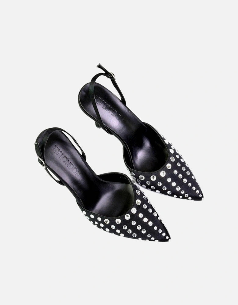 Womens/Ladies Shelly Pointed Bridal High Heels