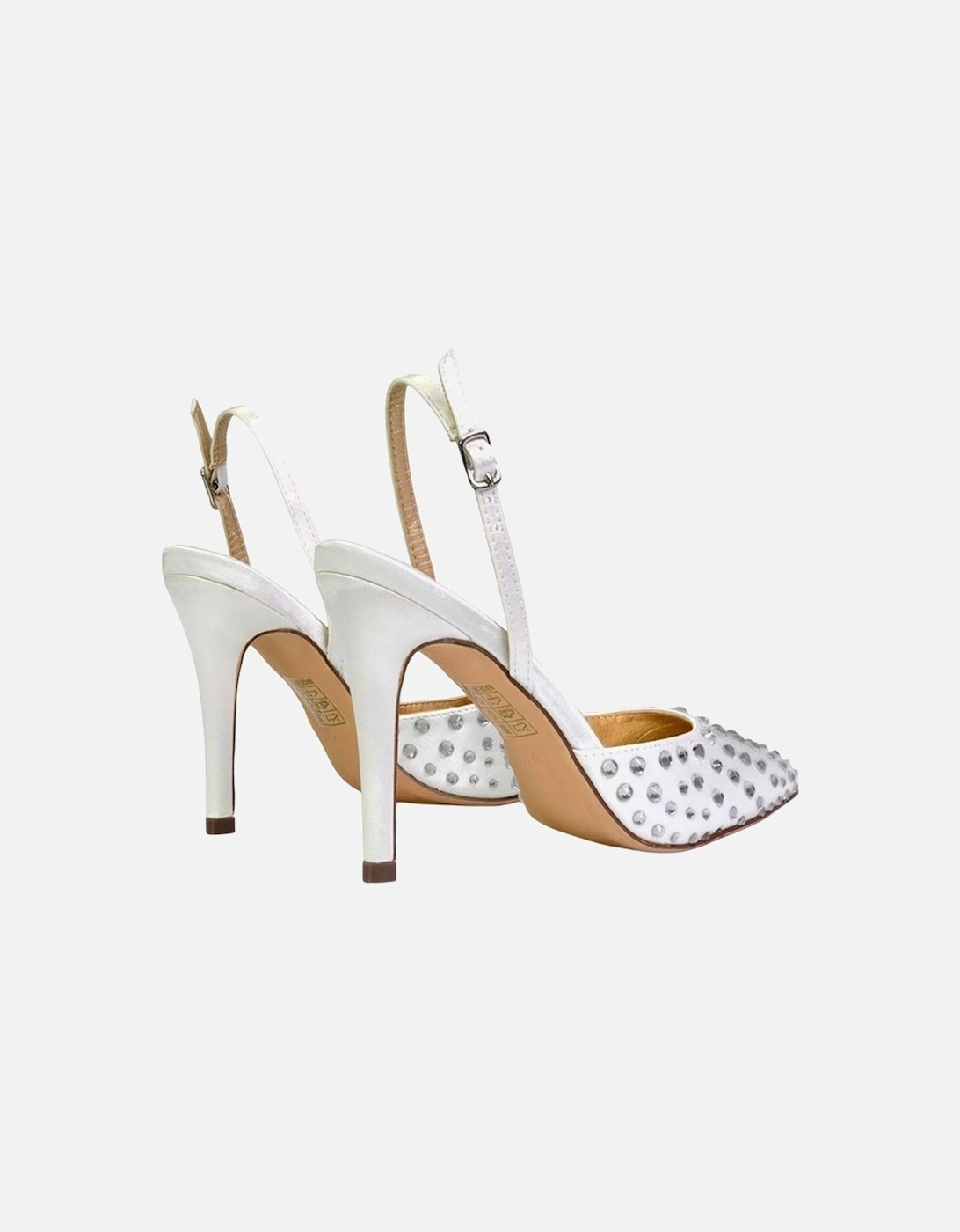 Womens/Ladies Shelly Pointed Bridal High Heels