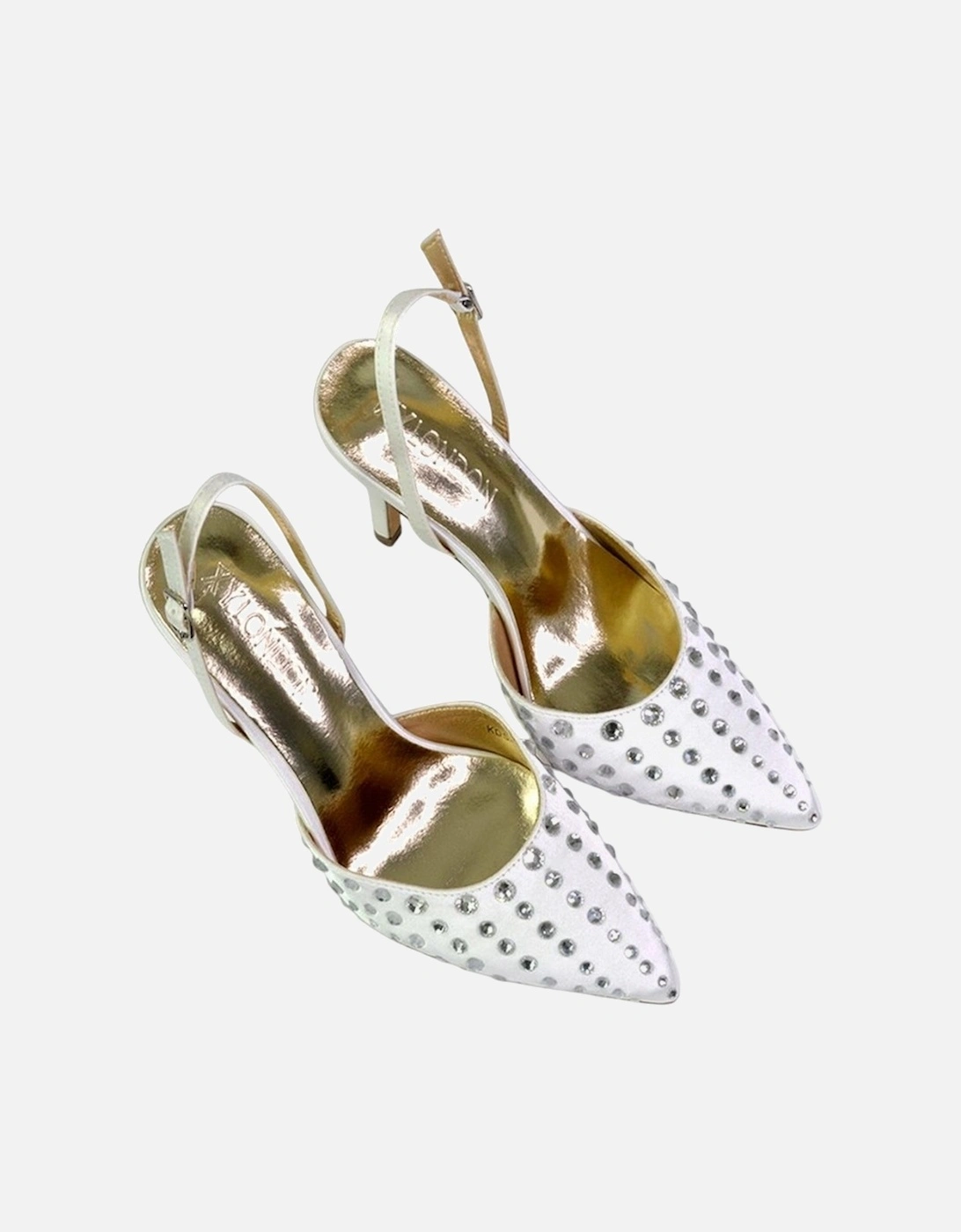 Womens/Ladies Shelly Pointed Bridal High Heels