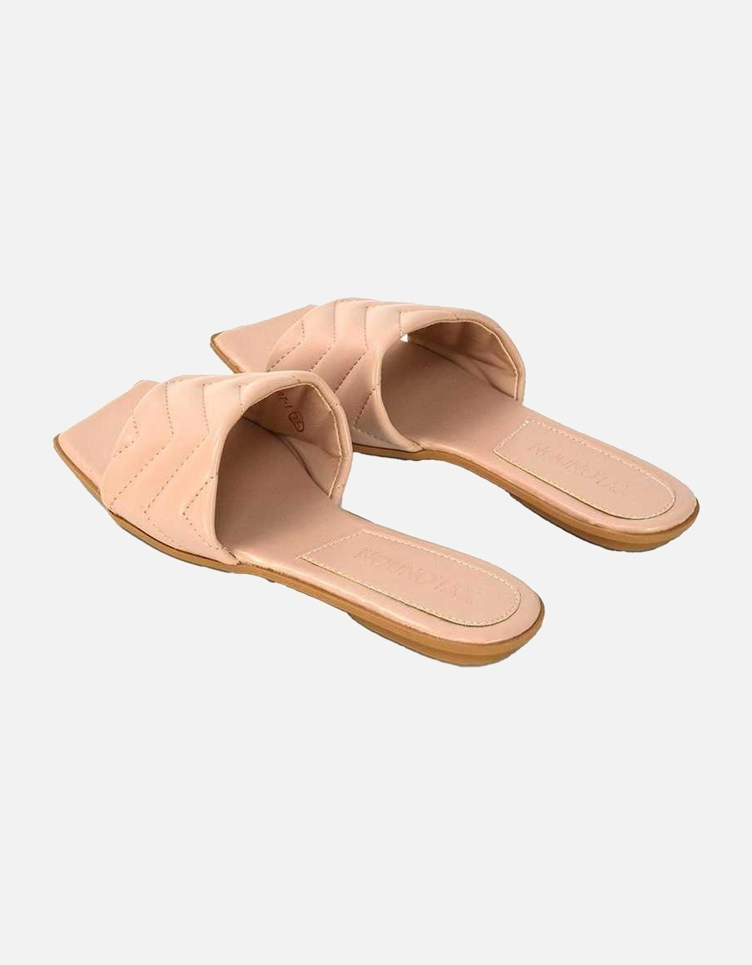 Womens/Ladies Cherry Quilted Sandals