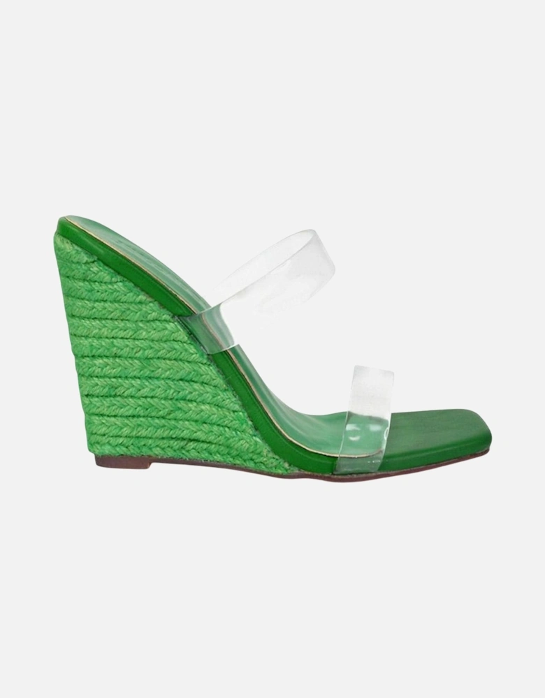 Womens/Ladies Shea Strappy Wedge Espadrilles