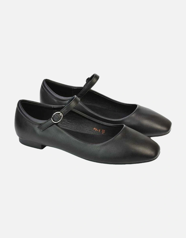 Womens/Ladies Allegra Square Toe Mary Janes