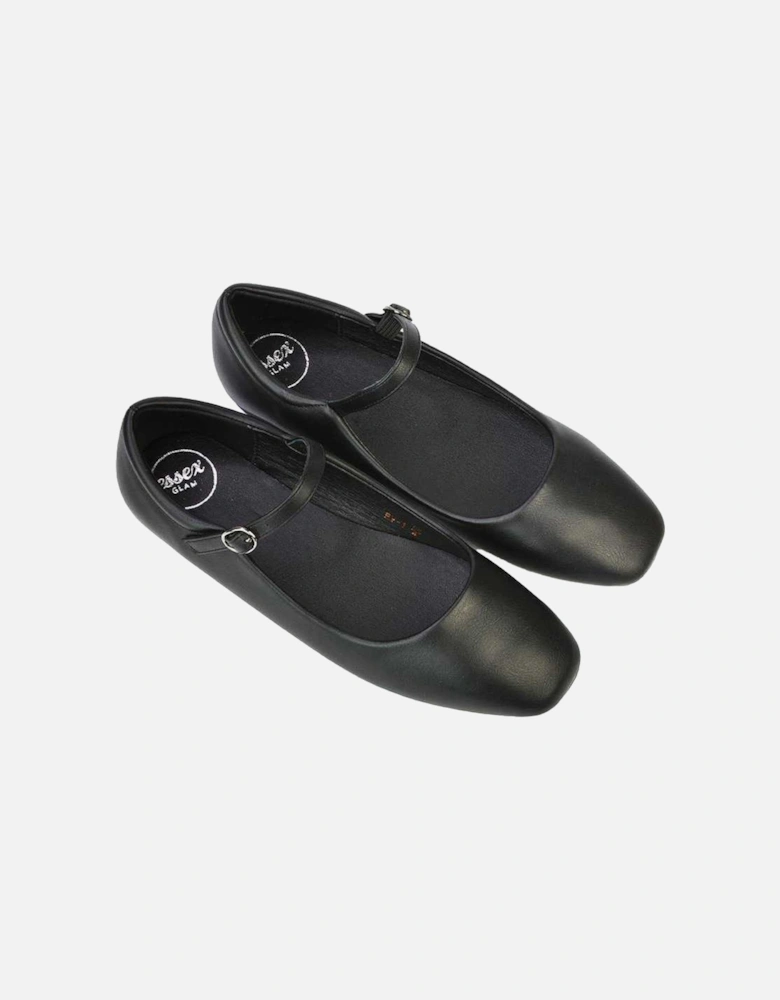 Womens/Ladies Allegra Square Toe Mary Janes