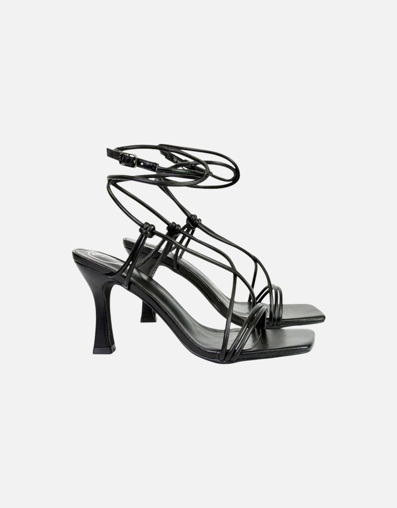 Womens/Ladies Carys Strappy Lace Up Stiletto Heel Sandals