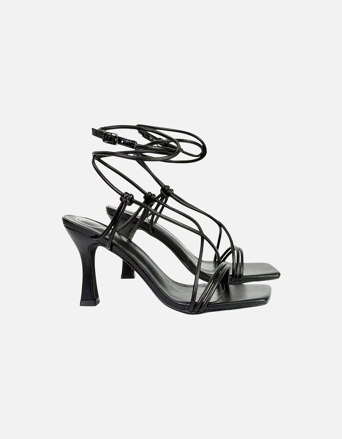 Womens/Ladies Carys Strappy Lace Up Stiletto Heel Sandals