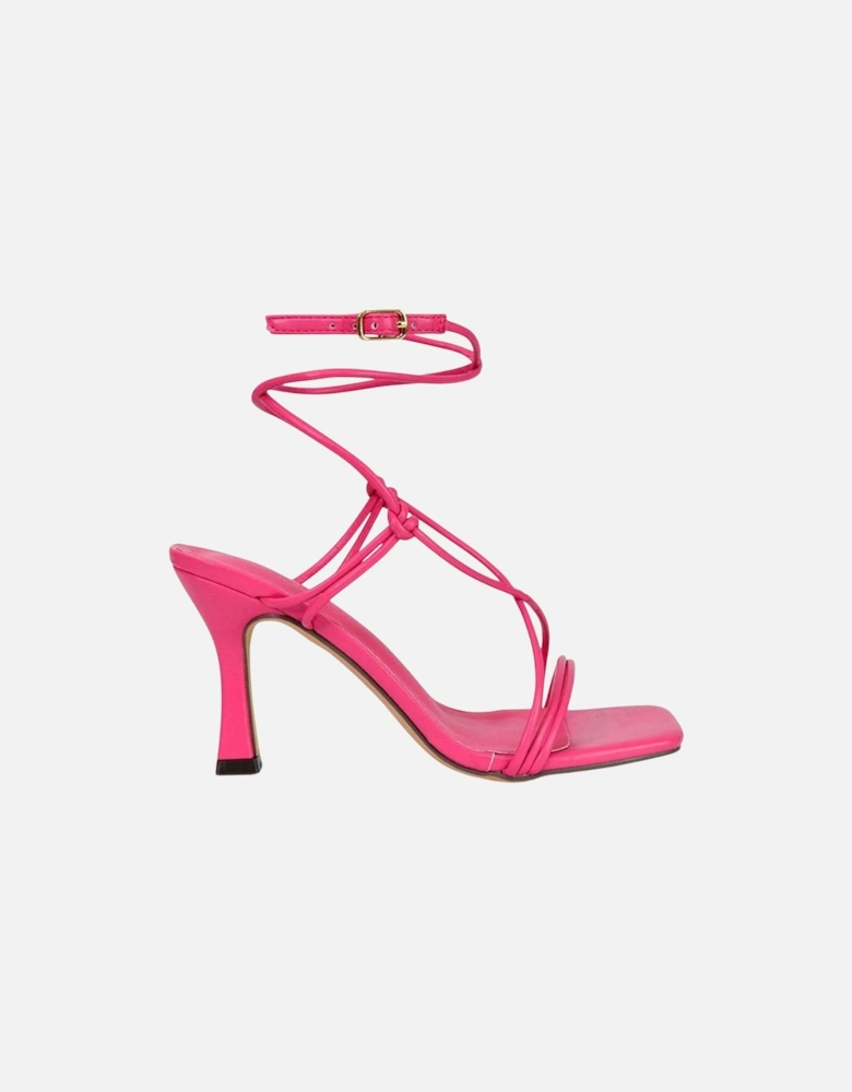 Womens/Ladies Carys Strappy Lace Up Stiletto Heel Sandals