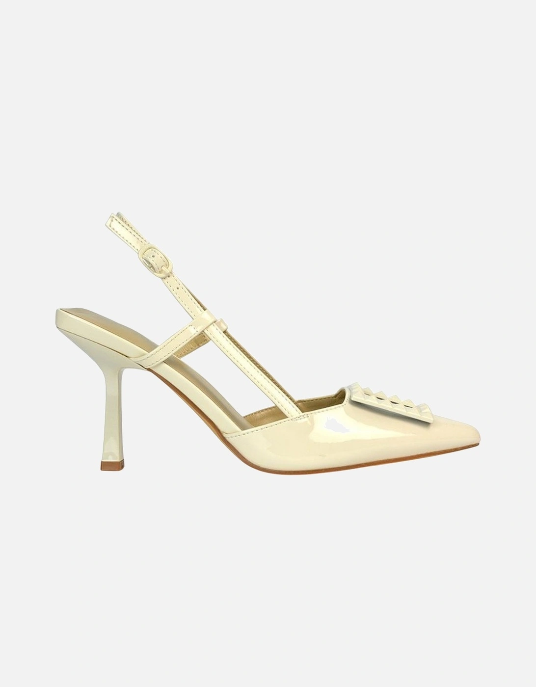 Womens/Ladies Carrie Sling Back Mid Stiletto Court Shoes