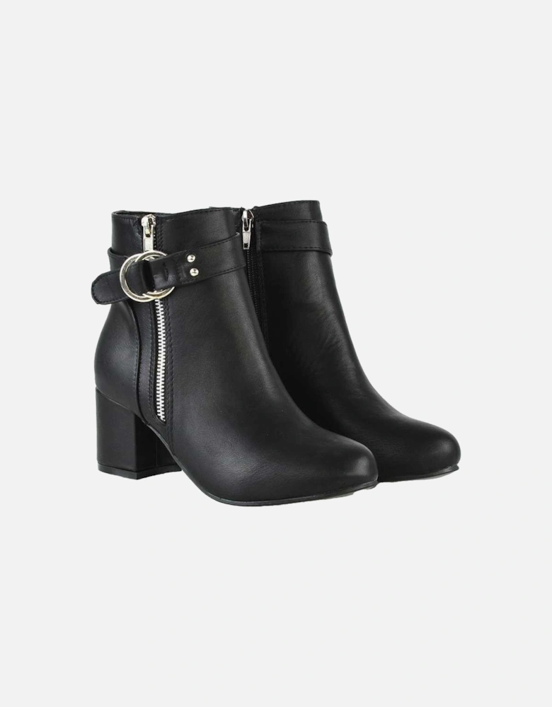 Womens/Ladies Lakesha Zip Boots