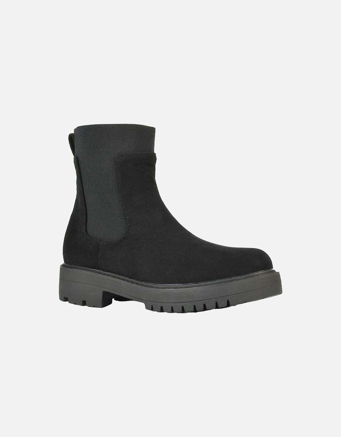 Womens/Ladies Karev Chunky Flat Chelsea Boots, 5 of 4