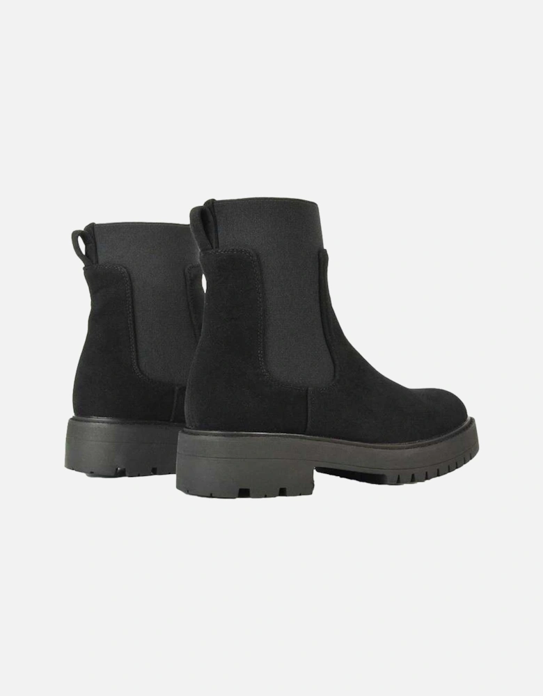 Womens/Ladies Karev Chunky Flat Chelsea Boots