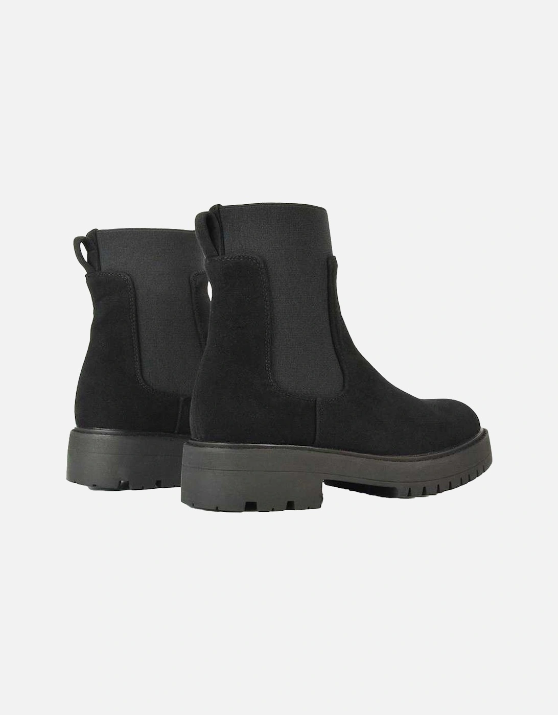 Womens/Ladies Karev Chunky Flat Chelsea Boots