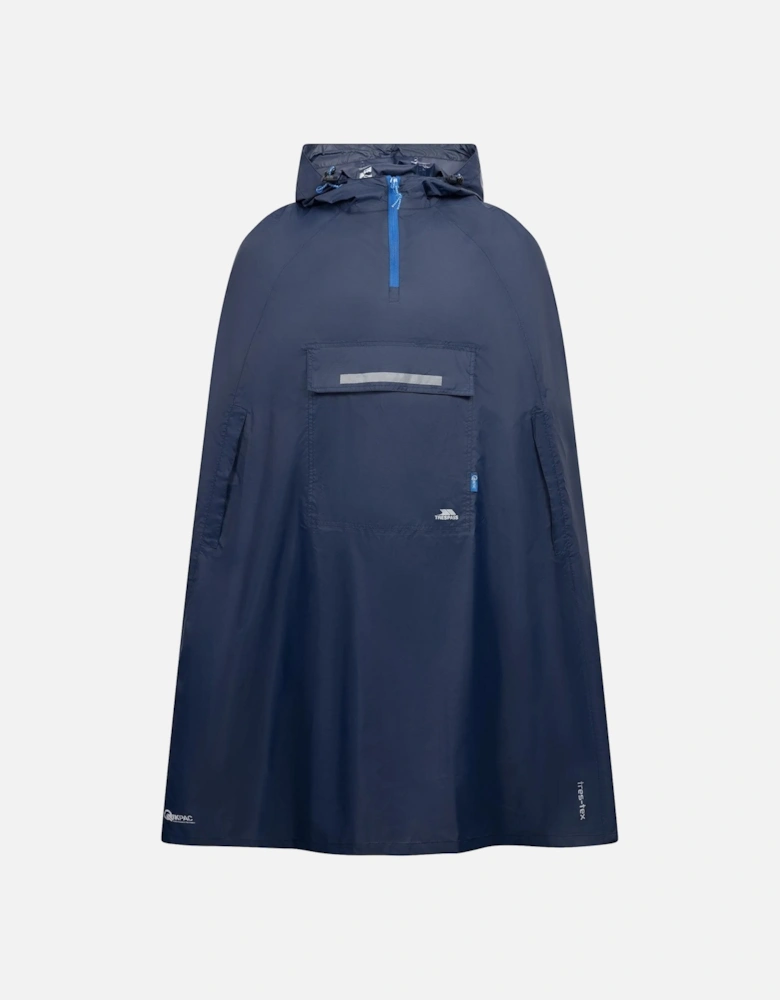 Qikpac Unisex Hooded Waterproof Packaway Poncho