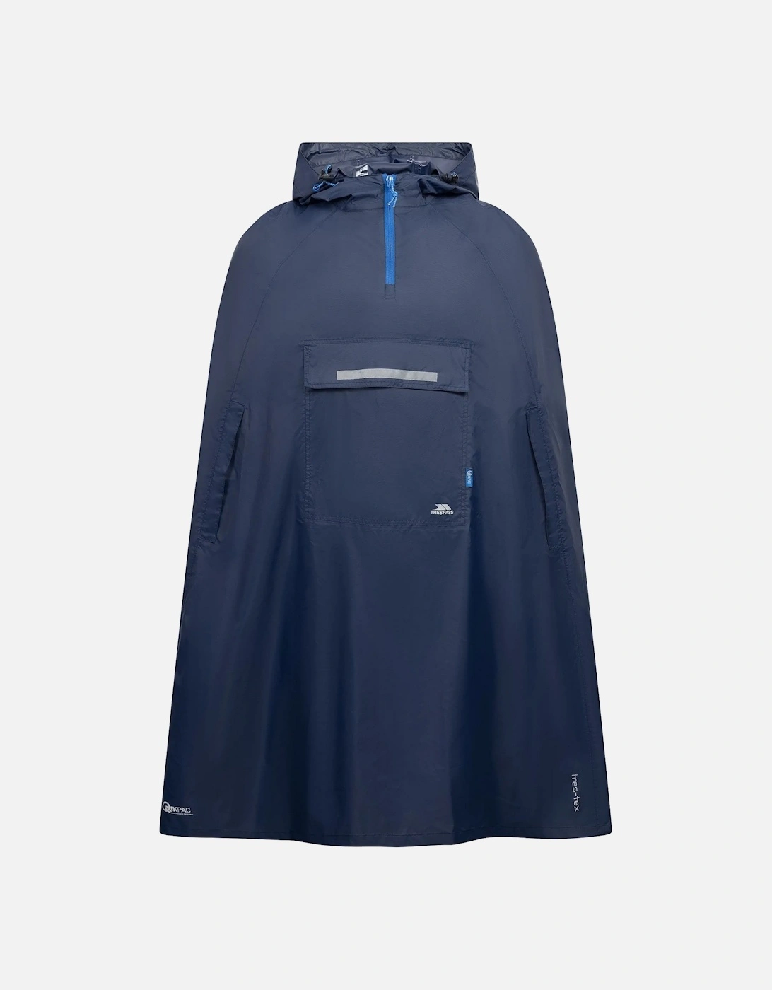 Qikpac Unisex Hooded Waterproof Packaway Poncho, 4 of 3