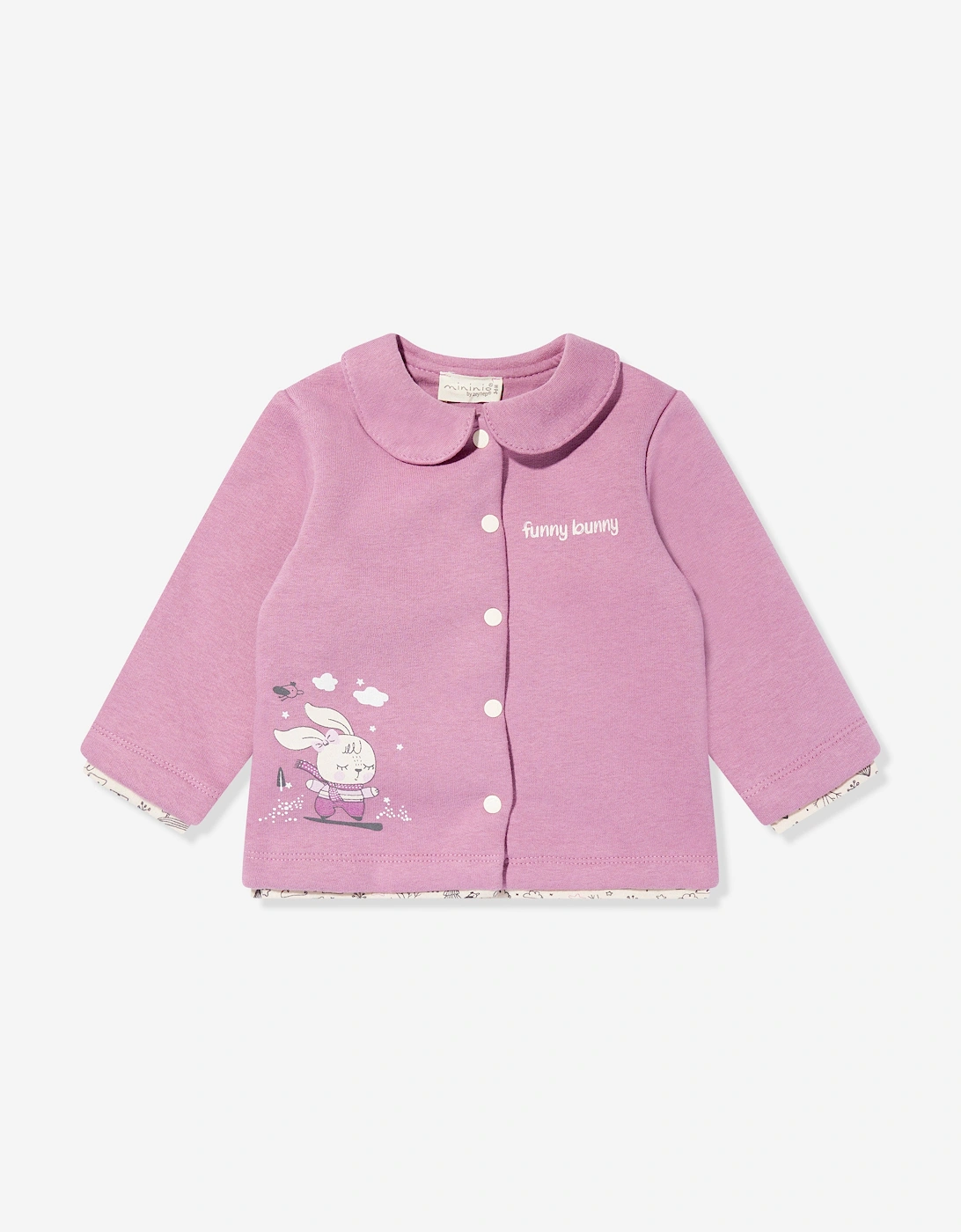 Baby Girls Cardigan and Trouser Set in Pink