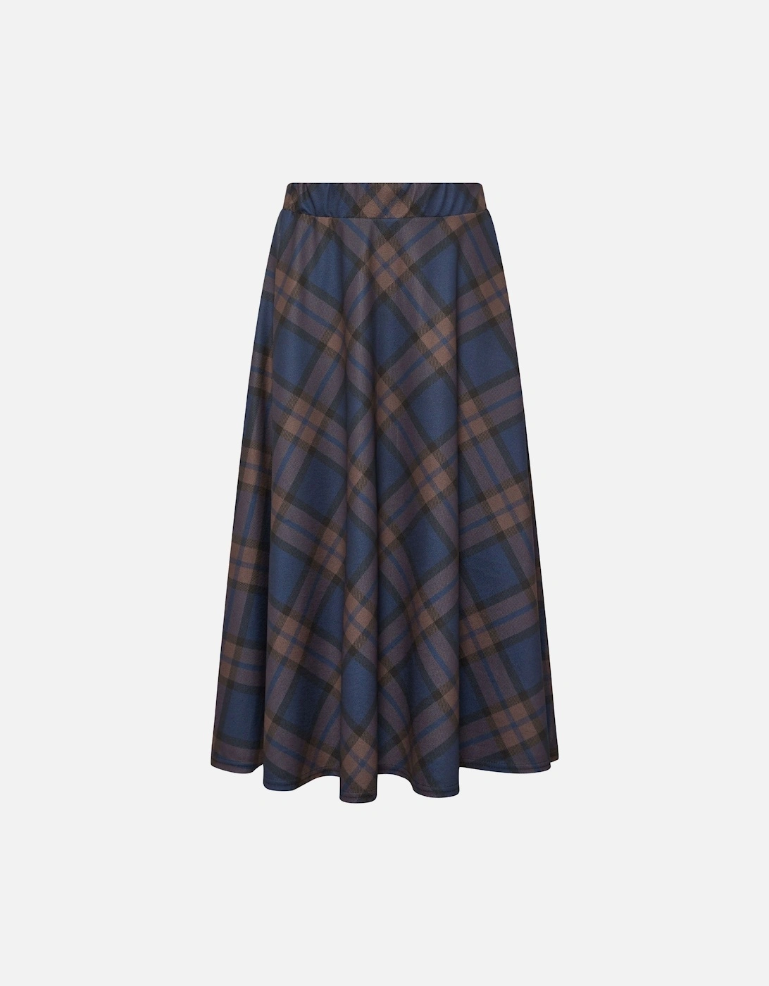 Petite Check Midaxi A-Line Skirt, 2 of 1