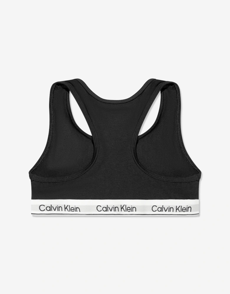 Girls 2 Pack Bralette Set in Black