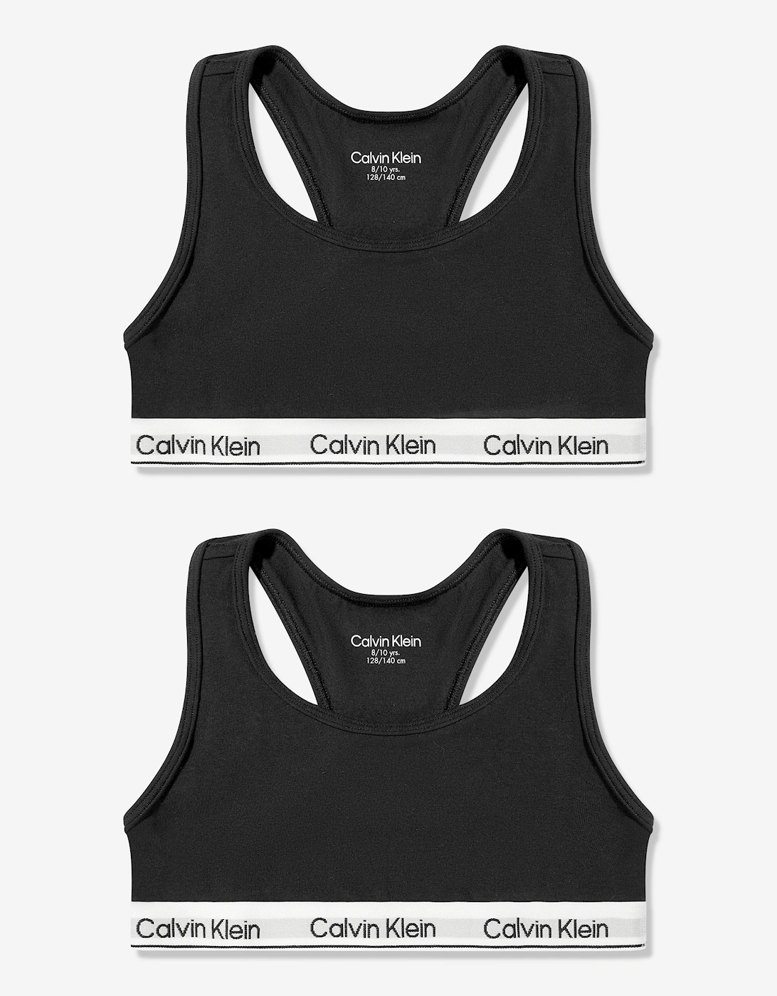 Girls 2 Pack Bralette Set in Black, 7 of 6