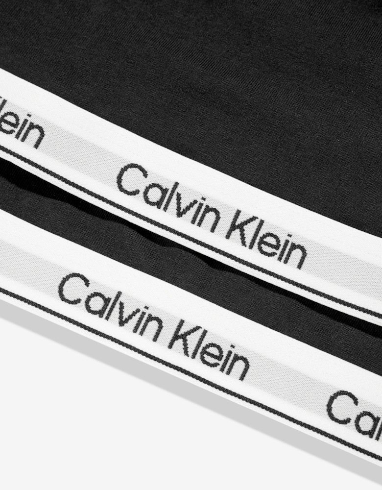 Girls 2 Pack Bralette Set in Black